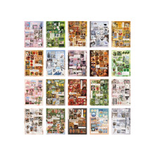 Die-Cut Sticker Book Japanese Styles Sticker Retro- 2