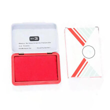 Business Stamp Ink Pad Quick Drying Oil Based Ink-red