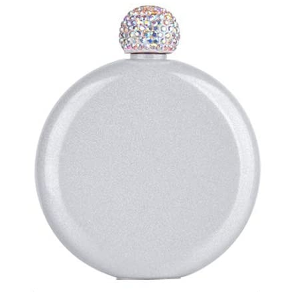 Glamorous On-the-go: Stainless Steel Flask, Glitter Coating Adds A Touch Of Luxury, Quality 304 Stainless Steel Ensures Durability And Taste Purity-image-OPC-PMZTNWQ-NEW