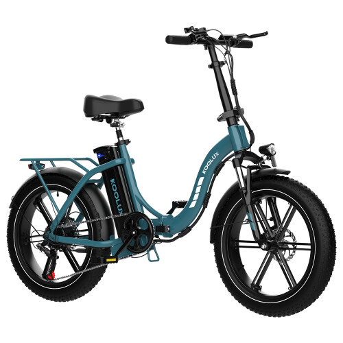 KOOLUX BK6S 20''Electric Bicycle,750W, 13AH, Blue 1