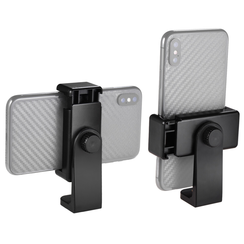 360 Rotatable Smartphone Clamp For Tripod, 5.8-8.5Cm, Black 8481362094708