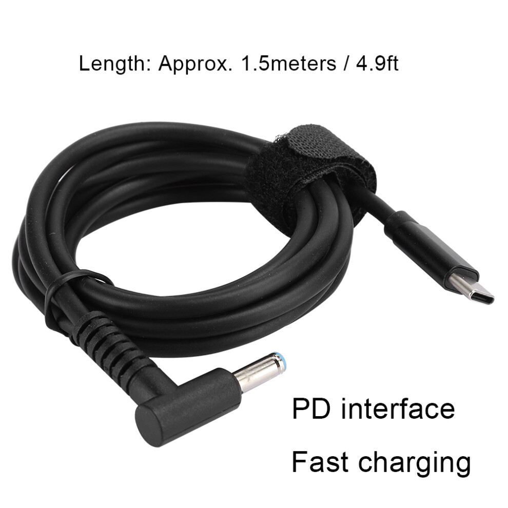 Pd Power Cord Type-C To Dc 4.5X3.0 Elbow 1.5M Notebook Charger 8721362094491