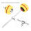 Optimized Drum Beater for Drummers Metal Silicone Yellow Instrument Accessory 9