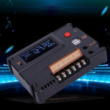 10A LCD Solarladeregler für 4/8 Serien LiFePO4-Batterien, 15V Überspannungsschutz