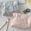 Reise-Make-up-Tasche, Schmetterlings-Textur, ergonomische-Rosa 6