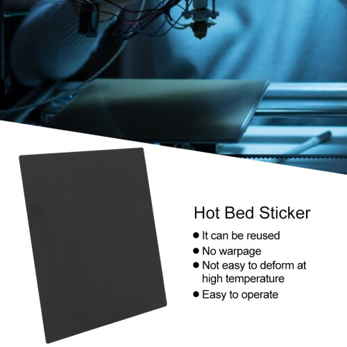 Hot Bed Surface Sticker 235x235mm Black for Ender-2 Ender-3 3D Printer 2