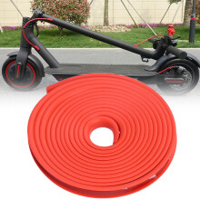 Anti-Kollisions-Gummiabdeckungsstreifen für Xiaomi Scooter Wasserdicht Rot Langlebig
