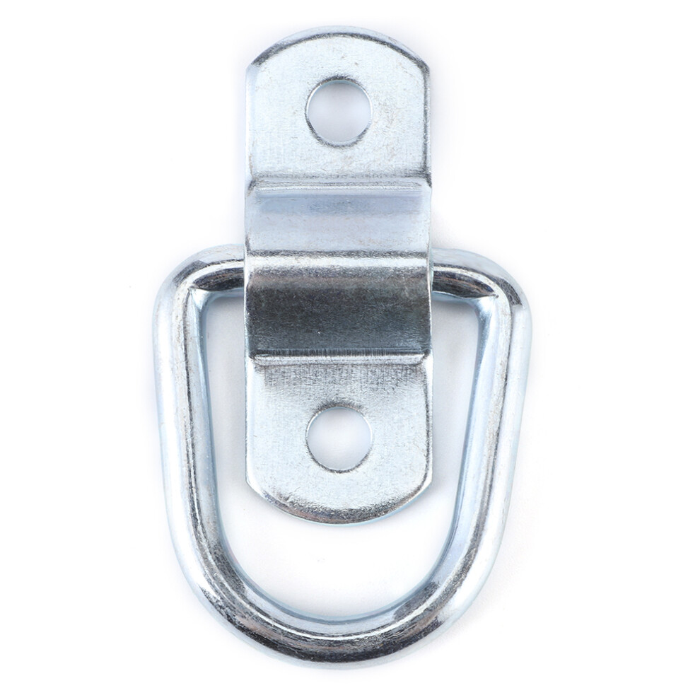 Set Of 8 Forged D Ring Load Anchors For Trailer Truck Boat Rated For 1500 Lbs Silver 9301362099154
