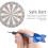 Quality Copper Plated Tungsten Dart Set with Blue Rod, 165mm 5