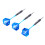 Quality Copper Plated Tungsten Dart Set with Blue Rod, 165mm 7
