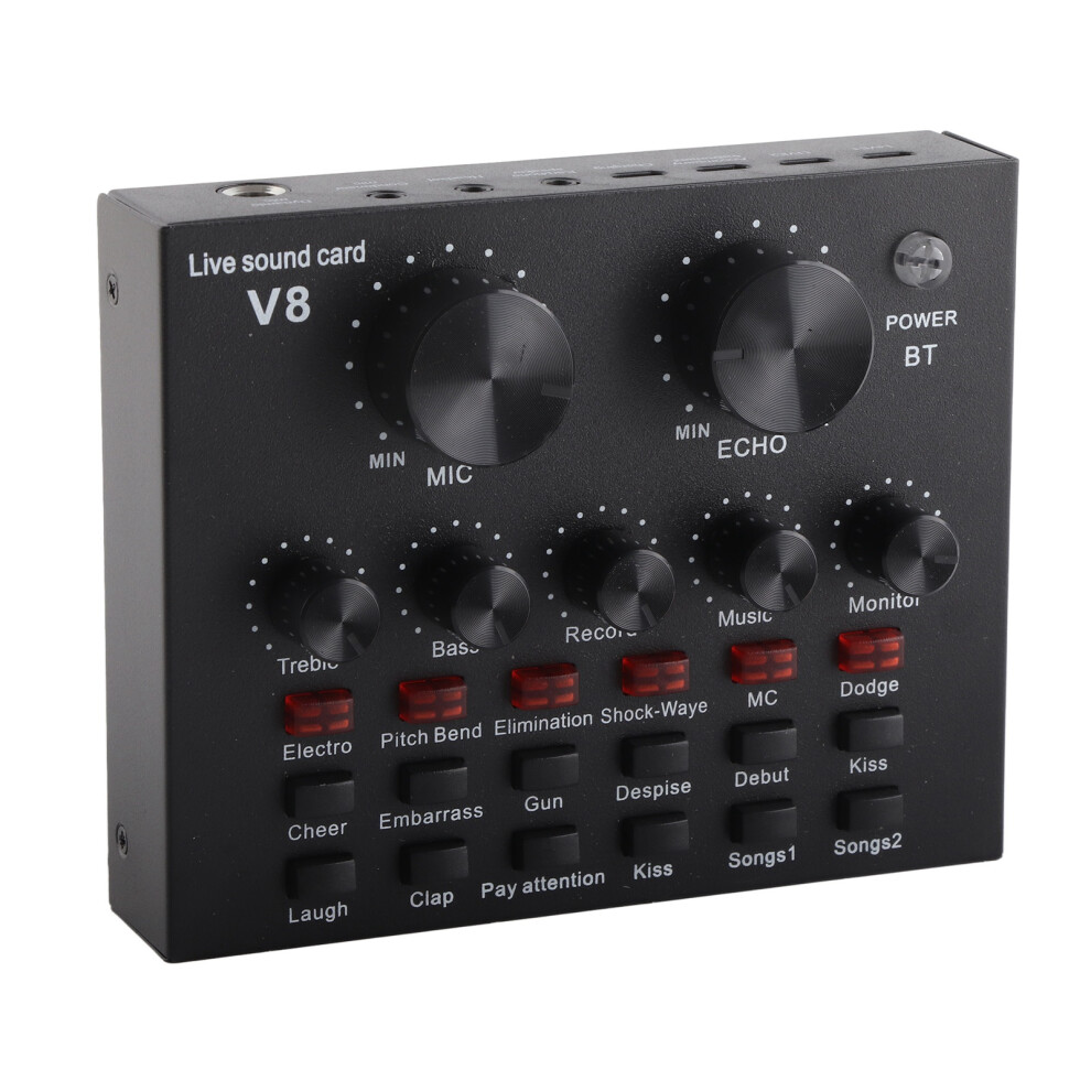 Sound Card 112 With Electric Sound Effects Dual Phone & Computer Streaming 4941362099799