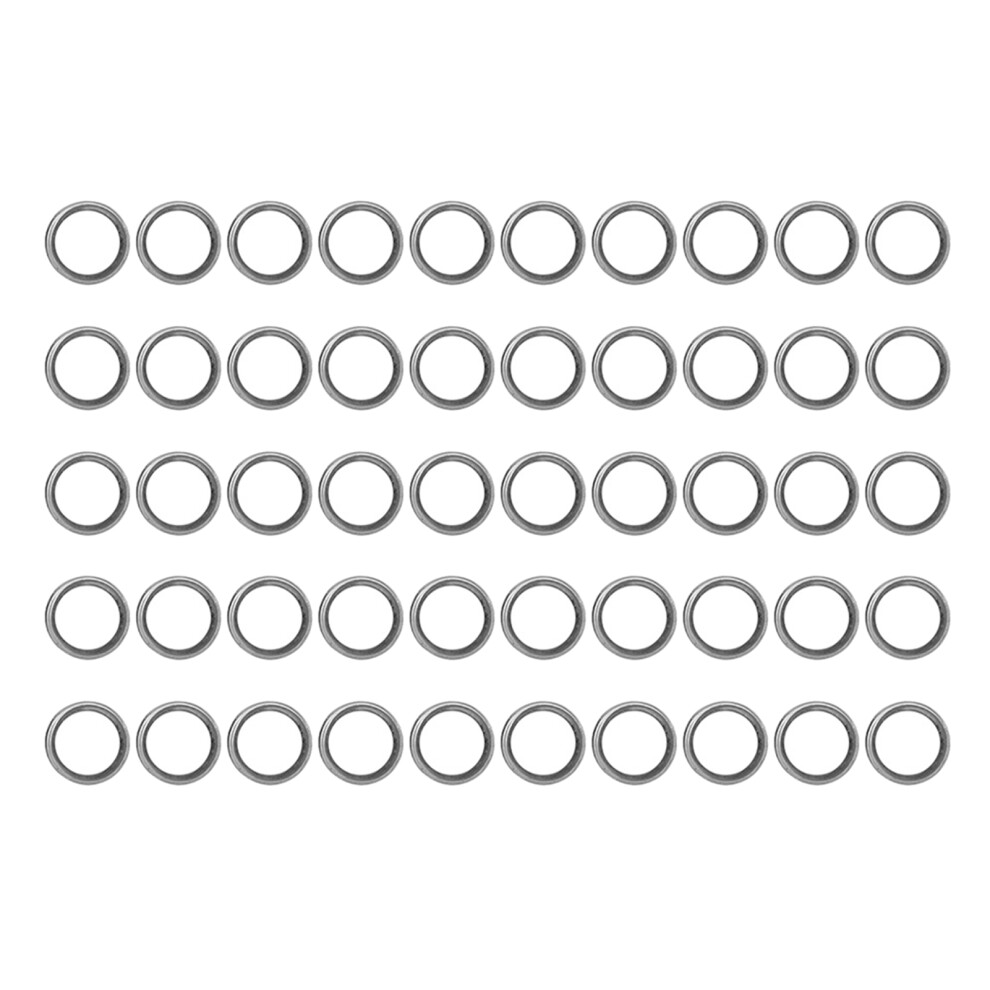 Subaru Engine Oil Drain Plug Gaskets 50Pcs Aluminum Alloy 7891362099985