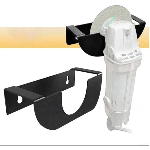 Space Saving Angle Grinder Holder Wall Mounted Sander Bracket for Workshop (2pcs) 1