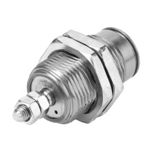 Einzel-Aktions Pneumatikzylinder Bolzen Bohrung Pin CJPB15x10mm Kompaktes Nadel-Form