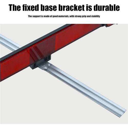 Warning Triangle 3pcs Car Triangle Reflective Warning Tripod Foldable Emergency Breakdown Red Hazard For Roadside Emergencies 2