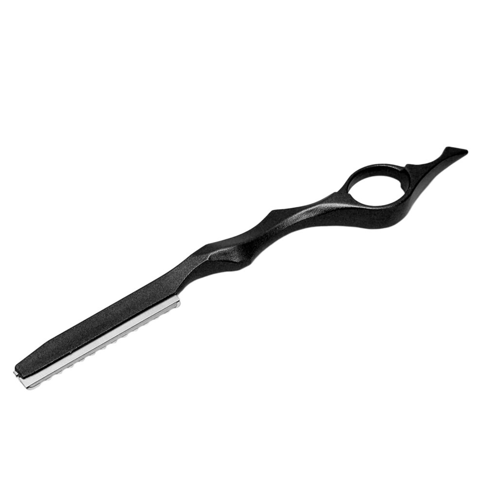 Hair Cutting Razor, Hair Professional Hair Styling Trimming Knife Hair Thinning Hair Comb Hair Texturizing Cutting (Black) 9323874999050