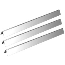 Weber Grill Accessories Replacement Flavorizer Bars, Stainless Steel Heat Plates 22.5 Inch with Enhanced Smoke Flavor, Durable Grill Parts for Spirit
