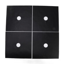 Heat Resistant Stove Protector for Gas Range, Non Stick Fiberglass Cloth Stove Burner Covers, Reusable and Dishwasher Safe for Hassle-Free Cleanup