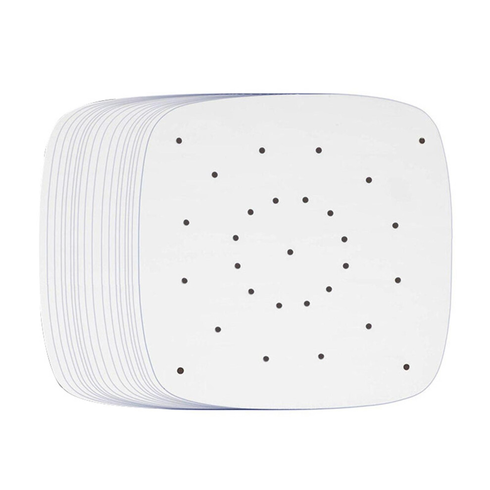 Perforated Parchment Paper, Air Fryer Liners 8.5 Inch Square Heat Resistant Nonstick Silicone Oil Paper For Philips Cosori Nuwave Chefman Models, Oil- 9155353462270