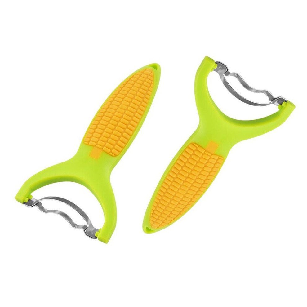 Stainless Steel Corn Peeler, Ergonomic Handle Corn Stripper Tool With Sharp Teeth, Non Slip Grip For Safe Kernel Removal, Dishwasher Safe And Hangable 9155353464588