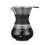 Καφετιέρα Barista με δυνατότητα pour over, φίλτρο από ανοξείδωτο ατσάλι 400 ml, 3