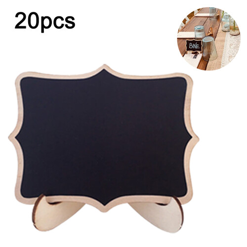 Mini lavagne creative, supporto in legno per lavagne multiuso. 1