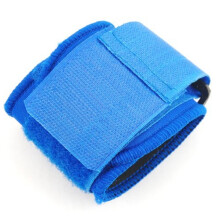 2 Stück Verstellbare Sport-Handgelenkbandagen - Atmungsaktiver blauer Schutz