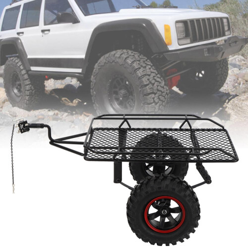 Durable RC Trailer Frame for Axial Trx-4 Shock Absorption Features