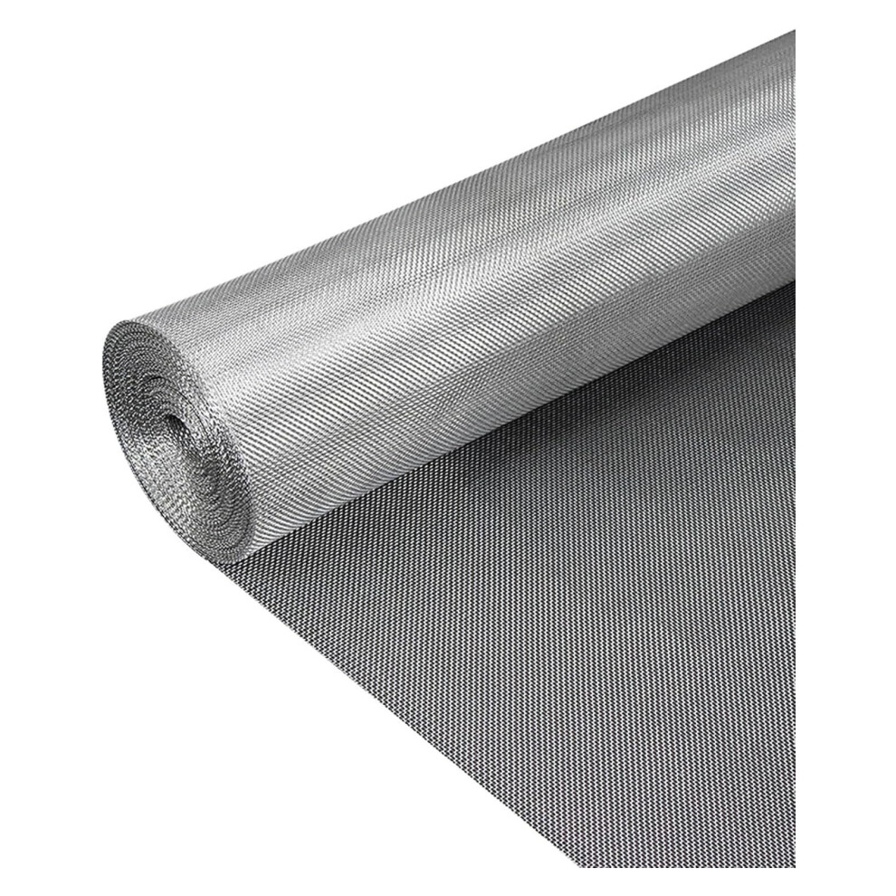 20-40 Mesh 304 Stainless Steel Mesh Roll, 1 Meter 1 Meter Metal Mesh Window Screen Mesh Suitable For Vents Cover And Garden,24 Mesh(20 Mesh) 9339159264003