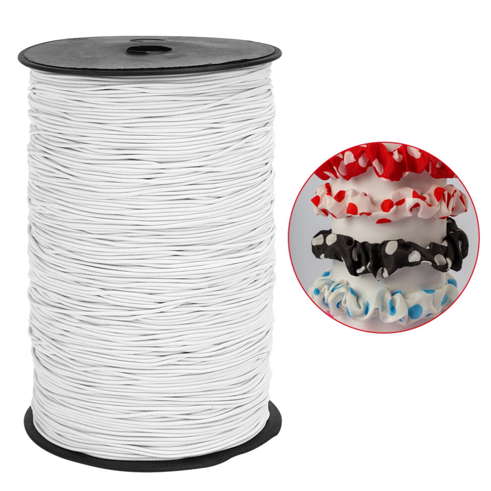 Bungee Rope 1.5Mm X 500M Elastic Stretch Cord For Craft Dress & Sewing 4681362107659
