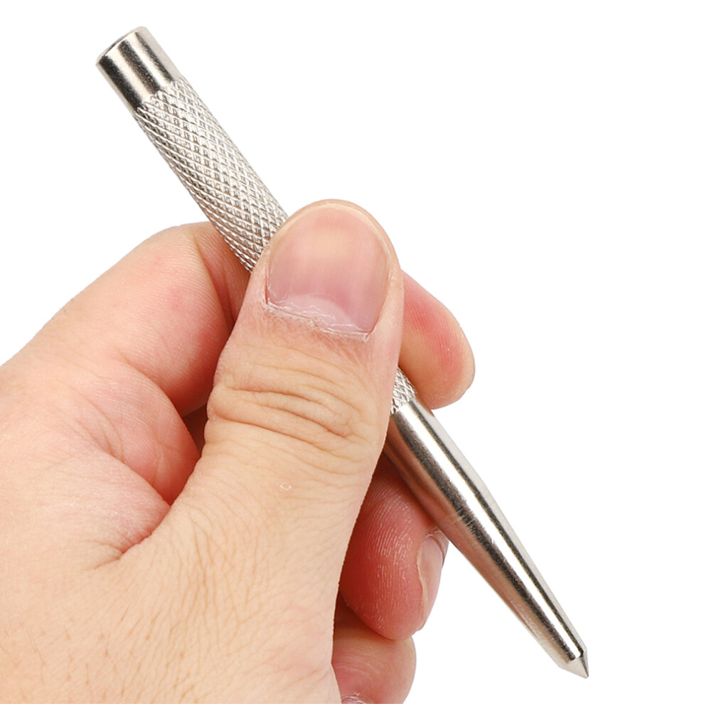Metalworking Center Punch 2 Pieces Tapered 45# Steel For Accurate Alignment 5001362107081