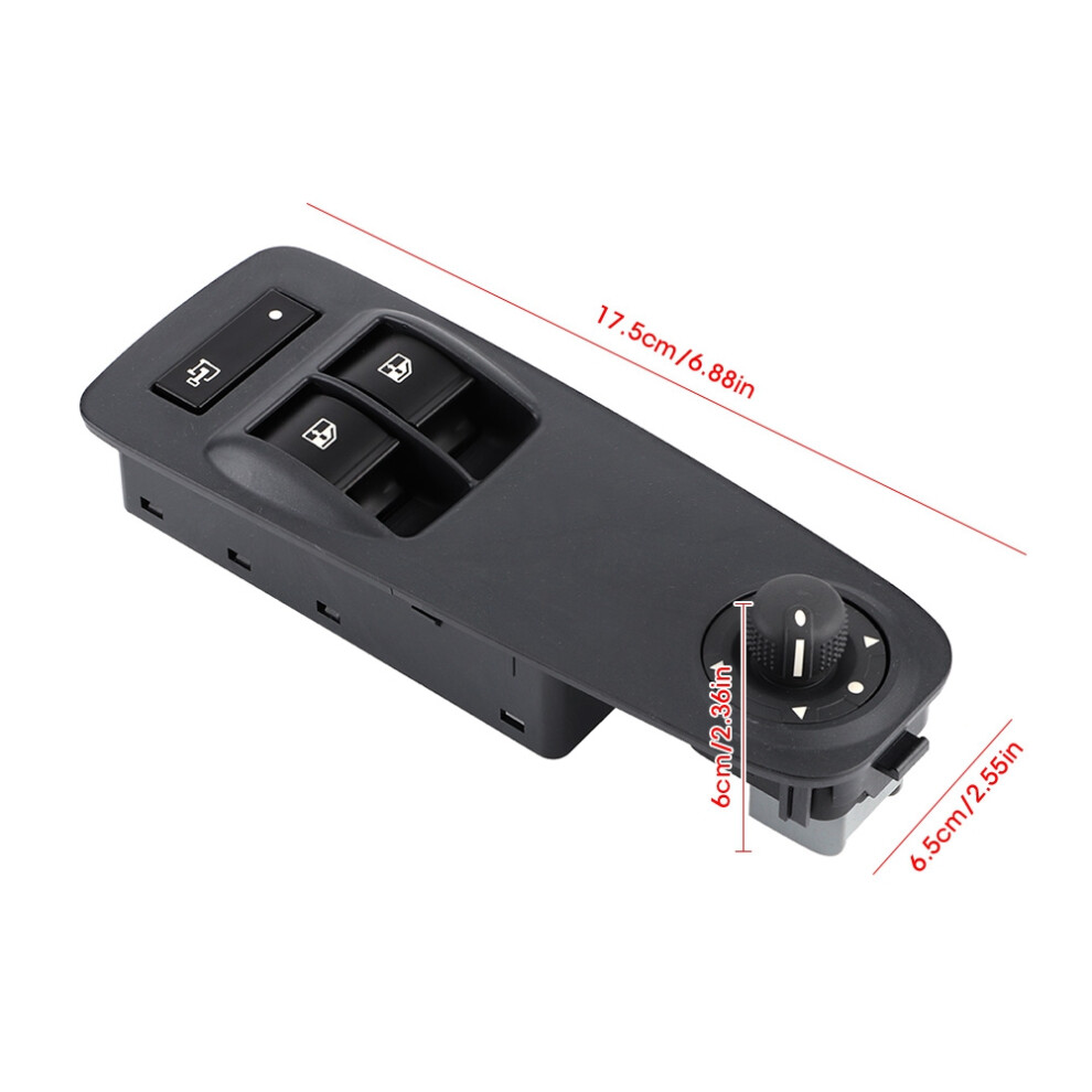 Electric Power Window Switch Master 735487423 For Fiat Doblo & More 8721362108365