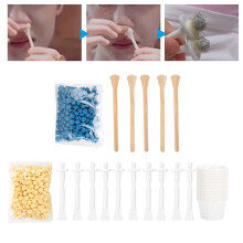 70g Nasenhaarraswax-Bohnen mit Applikatorspitzen für sanfte Haarentfernung