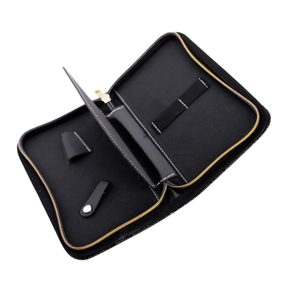 Hairdressing Scissor Pouch For Hairstylist Barber Capacity Scissor Bag Organizer For Hair Cutting Tools And Comb 9323874999555