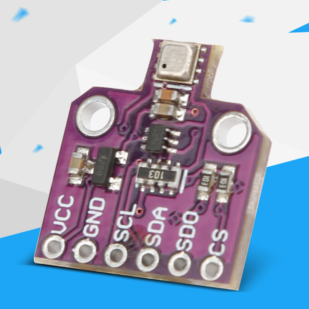 Cjmcu-680 Bme680 Pressure Humidity Temperature Sensor Module, Purple Metal 9321362110451