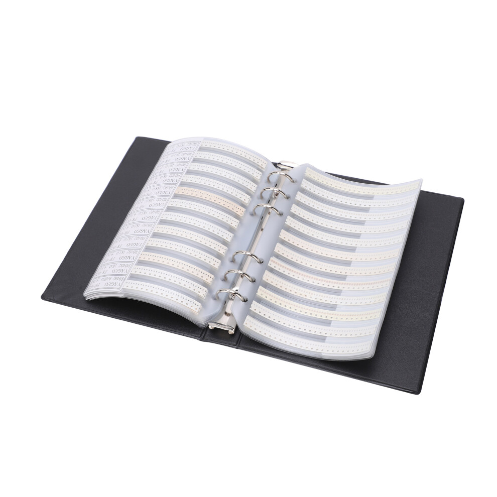 0402 Series 170 Value Resistors Assortment Kit, Black Plastic Sample Book 9301362112488
