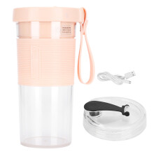 Crea tu viaje: Licuadora ligera para batidos, exprimidor recargable por USB, licuadora portátil, licuadora con batería de 2000 mAh, vaso para zumos