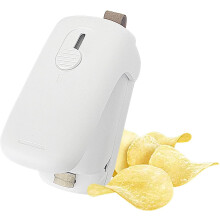 Freshness Companion, mini-zakjessealer met 2-in-1 warmteverzegeling en snijder - draagbaar ontwerp, geen voorverwarming nodig, magnetische voet voor