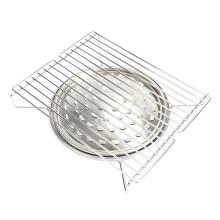 Réchaud à gaz avec grille pour barbecue, idéal pour la cuisine en extérieur, brûleur à chauffe rapide pour des grillades efficaces, format