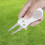 White Folding Golf Green Repair Tool with Ball Fork for On-the-Go Course Fixes 11