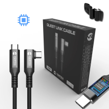 Câble VortexVR 5m USB-C (Fast charging) + attache | META QUEST LINK