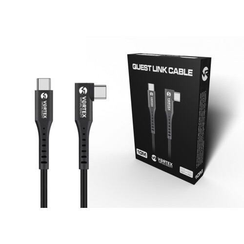 Câble de 10m entre VortexVR USB-C et Meta Quest Link vers Quest 3S Quest 3 Quest 2