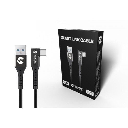 Câble de 10m entre VortexVR USB-A et Meta Quest Link vers Quest 3S Quest 3 Quest 2