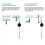 Crochets de suspension de câbles VR | 6 pcs 6