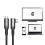 VortexVR 5m Oculus Link Cable USB-C to USB-C | Meta Quest 3 / 3S / 2 | High-Speed 5Gbps PC-VR Cable 7