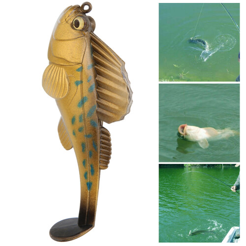 Silica Gel Bionic Fish Lockly 7CM 14g Blitz Glitzer, 10 Farben SOO62-2 2