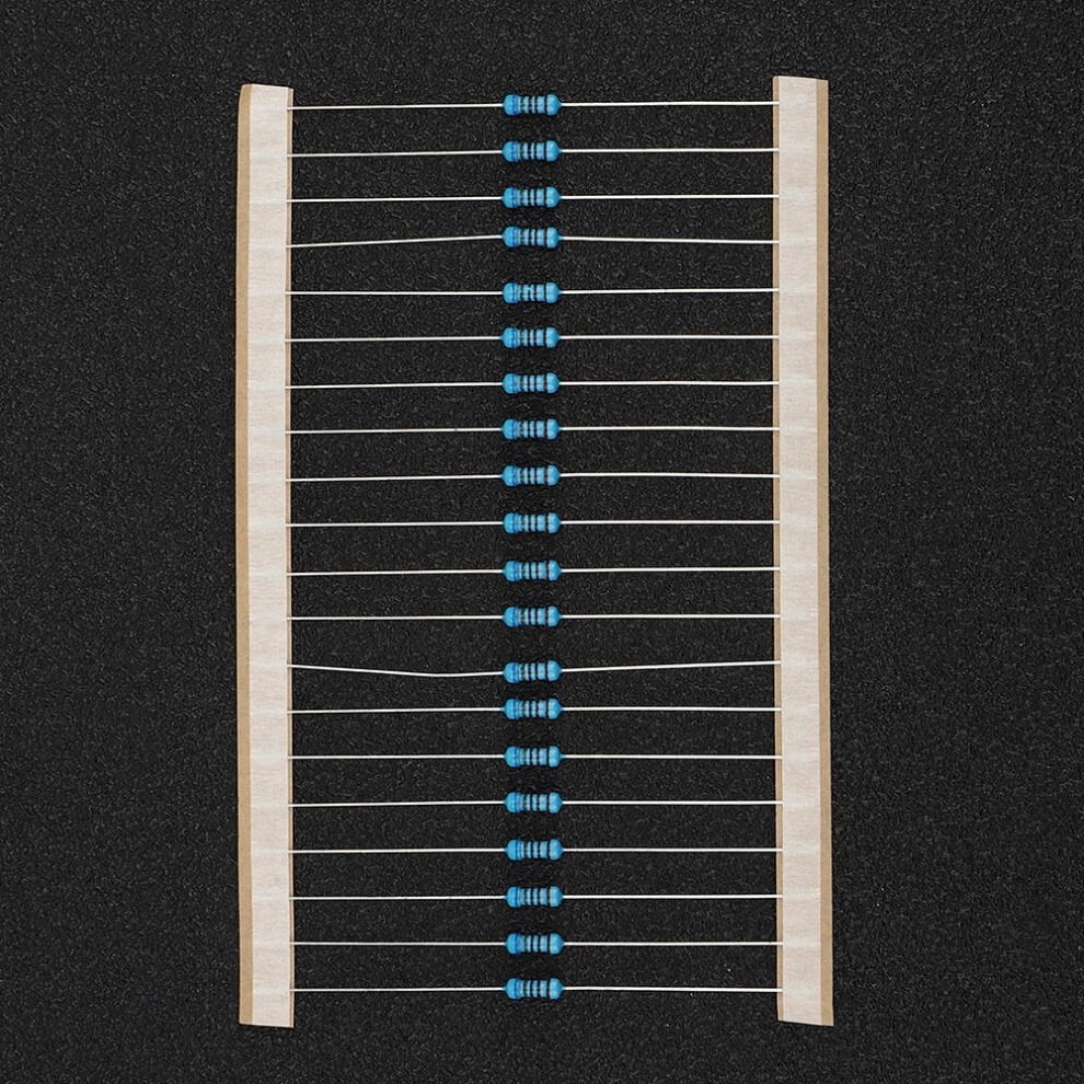Resistors Assortment Kit 1280Pcs 1R-10M Metal Film Components For Electronics 9401362116971
