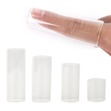 Transparenter organischer Glashals-Saitenhalter 123 mm langlebiges Bass-Saitenbar-Set