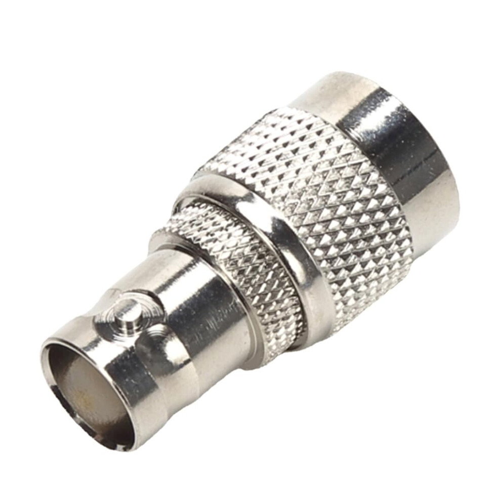 Male To Bnc Female Adapter Converter For Equipment Withmetal Construction And Secure Easy Connection 9105992118014