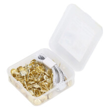 Gold Polsterknöpfe 100 Stück Dekorative Nagelköpfe für Möbelhandwerk